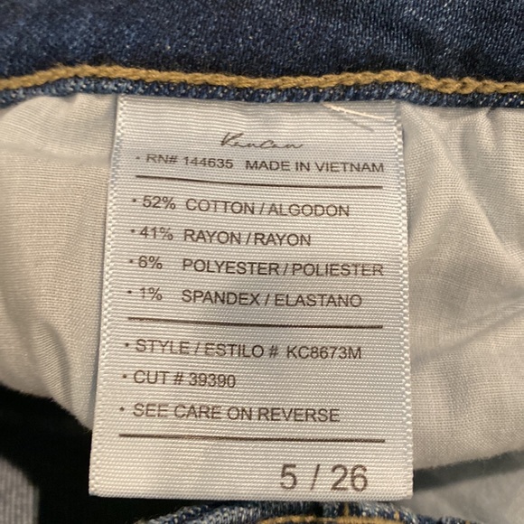 KanCan Keanna Mid Rise Super Skinny Jeans Size: 5 / 26 - Picture 8 of 16